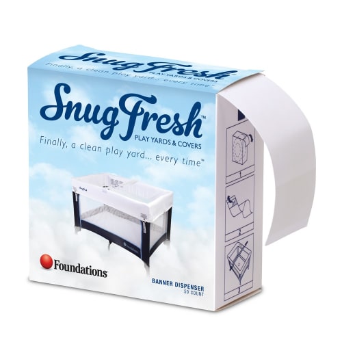 Foundations® SleepFresh® Crib Ribbons, White